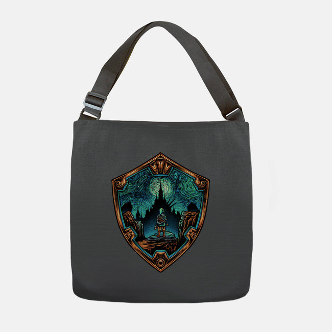 Destiny In The Horizon-None-Adjustable Tote-Bag-glitchygorilla