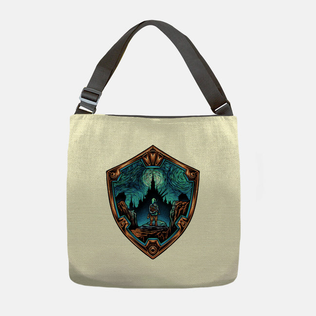 Destiny In The Horizon-None-Adjustable Tote-Bag-glitchygorilla