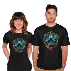 Destiny In The Horizon-Mens-Basic-Tee-glitchygorilla