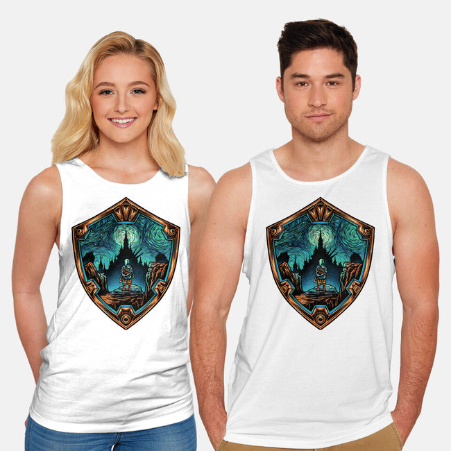 Destiny In The Horizon-Unisex-Basic-Tank-glitchygorilla