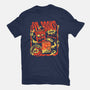 Evil Books-Unisex-Basic-Tee-Sketchdemao