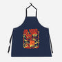 Evil Books-Unisex-Kitchen-Apron-Sketchdemao