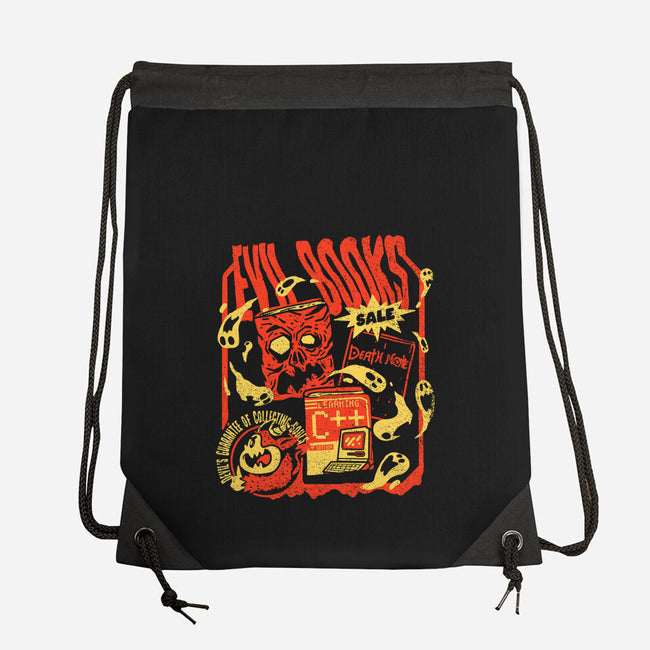 Evil Books-None-Drawstring-Bag-Sketchdemao
