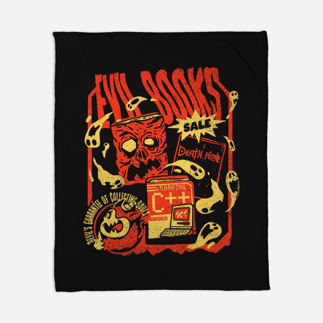 Evil Books-None-Fleece-Blanket-Sketchdemao