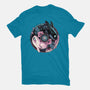 Glowing Light In The Night-Mens-Heavyweight-Tee-glitchygorilla