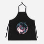 Glowing Light In The Night-Unisex-Kitchen-Apron-glitchygorilla