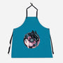 Glowing Light In The Night-Unisex-Kitchen-Apron-glitchygorilla