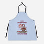 Easily Distracted By Italian Food-Unisex-Kitchen-Apron-kg07