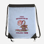 Easily Distracted By Italian Food-None-Drawstring-Bag-kg07