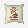 Easily Distracted By Italian Food-None-Removable Cover w Insert-Throw Pillow-kg07