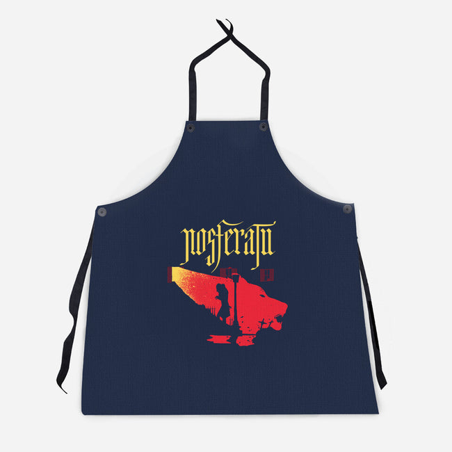 Nosferatu Exorcism-Unisex-Kitchen-Apron-rocketman_art