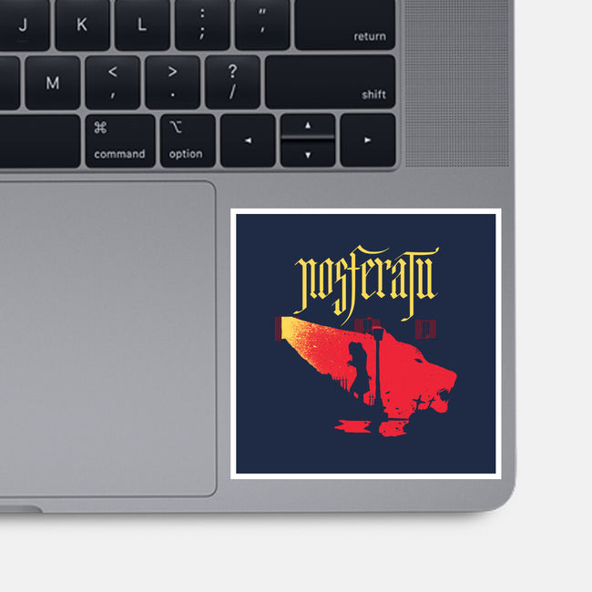 Nosferatu Exorcism-None-Glossy-Sticker-rocketman_art