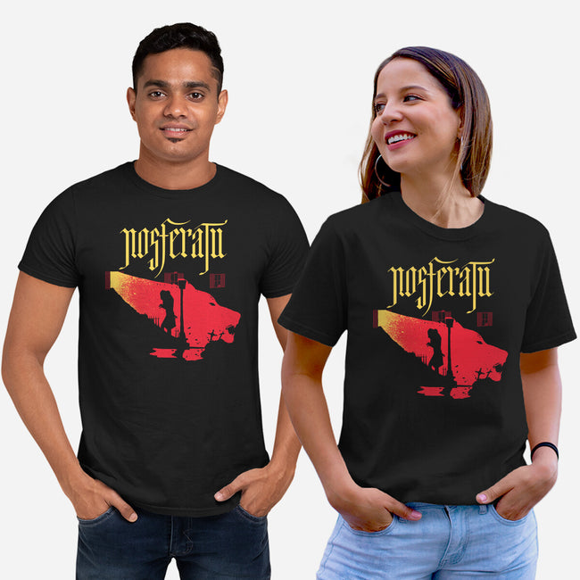 Nosferatu Exorcism-Unisex-Basic-Tee-rocketman_art