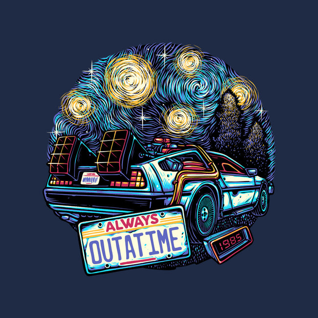 Always Outatime-Womens-Basic-Tee-glitchygorilla