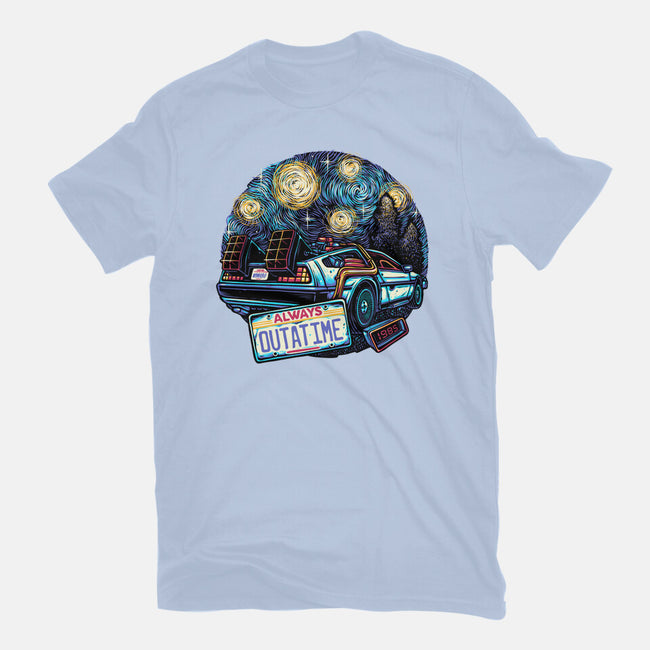 Always Outatime-Womens-Basic-Tee-glitchygorilla