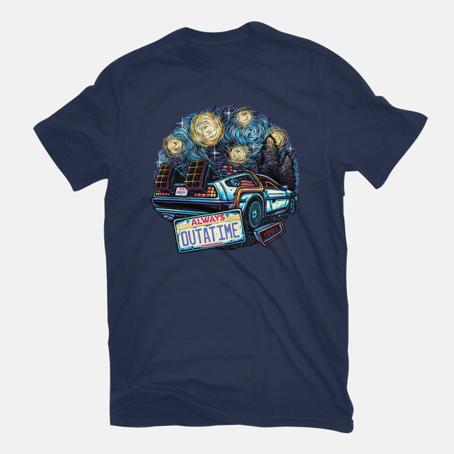 Always Outatime-Womens-Basic-Tee-glitchygorilla