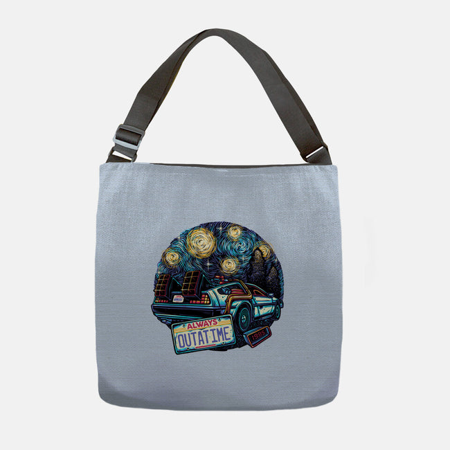 Always Outatime-None-Adjustable Tote-Bag-glitchygorilla