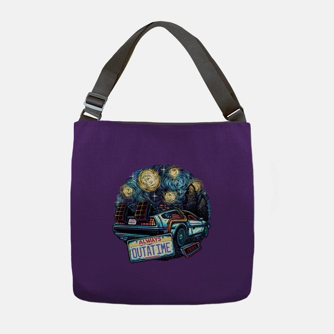 Always Outatime-None-Adjustable Tote-Bag-glitchygorilla