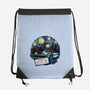Always Outatime-None-Drawstring-Bag-glitchygorilla