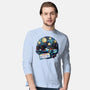 Always Outatime-Mens-Long Sleeved-Tee-glitchygorilla