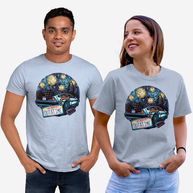 Always Outatime-Unisex-Basic-Tee-glitchygorilla