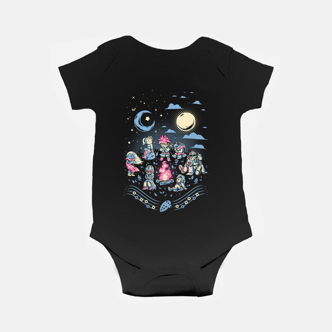 Chrono Triggler-Baby-Basic-Onesie-yumie