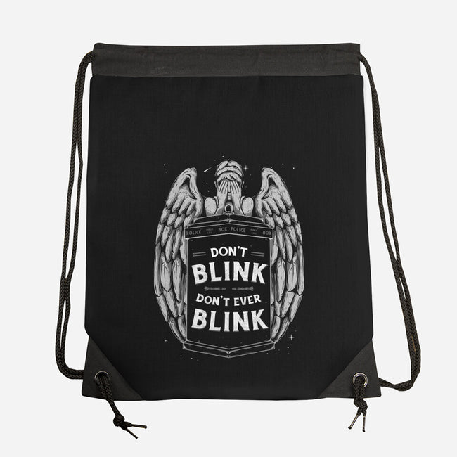 Don't Ever Blink-None-Drawstring-Bag-yumie