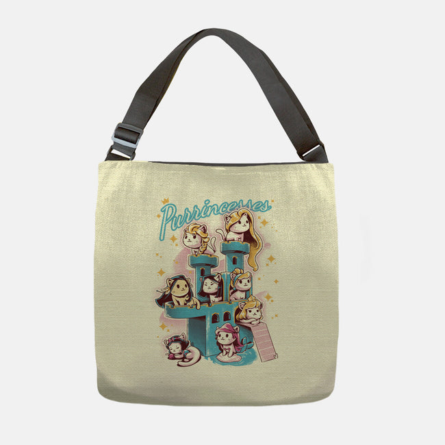 Purrincess-None-Adjustable Tote-Bag-yumie