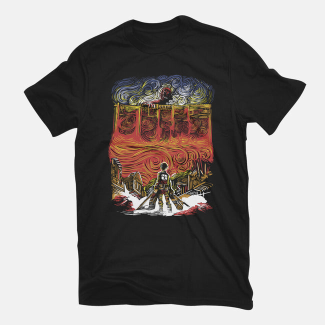 Starry Titan-Unisex-Basic-Tee-zascanauta