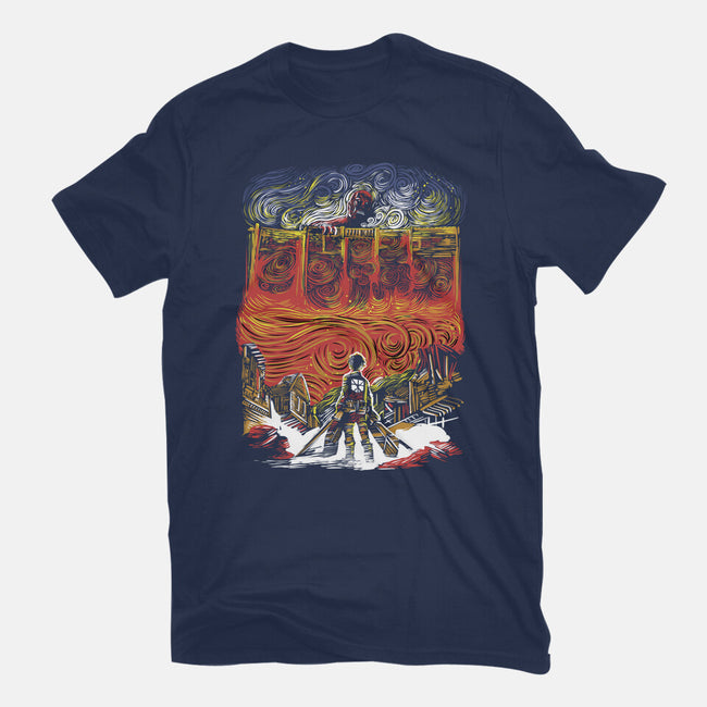 Starry Titan-Unisex-Basic-Tee-zascanauta