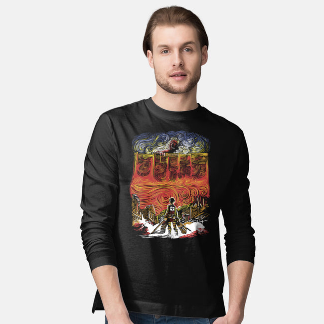 Starry Titan-Mens-Long Sleeved-Tee-zascanauta