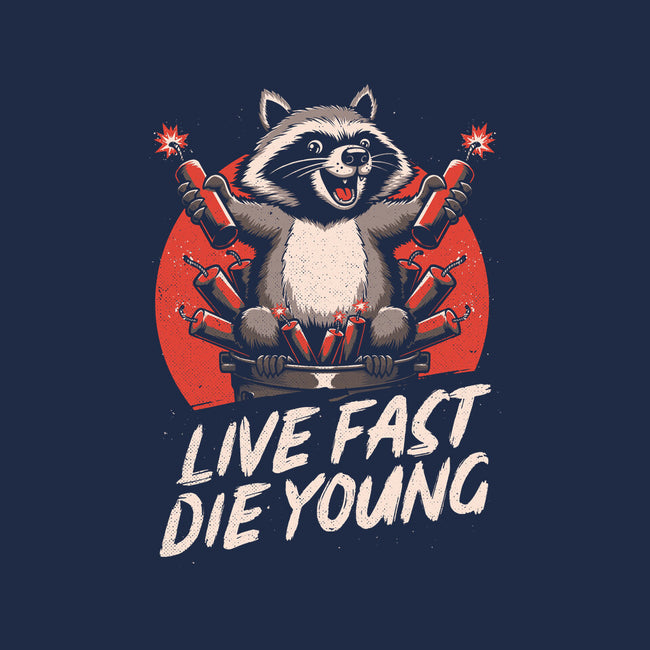 Raccoon Garbage Chaos-Womens-Basic-Tee-Studio Mootant