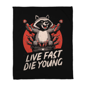 Raccoon Garbage Chaos