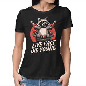 Raccoon Garbage Chaos