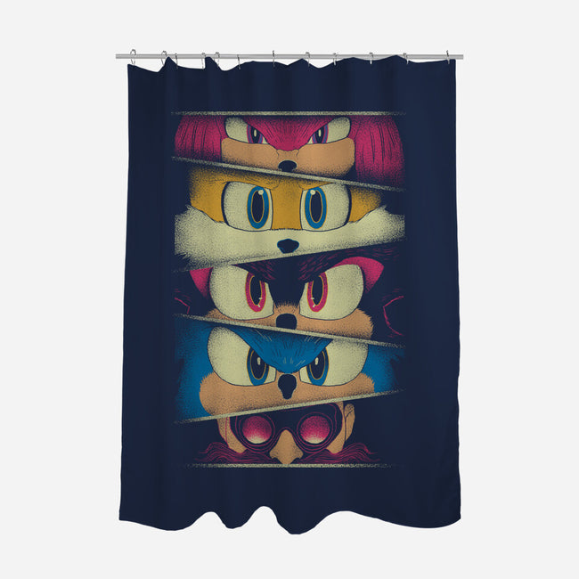 Green Hill Fighters-None-Polyester-Shower Curtain-naomori