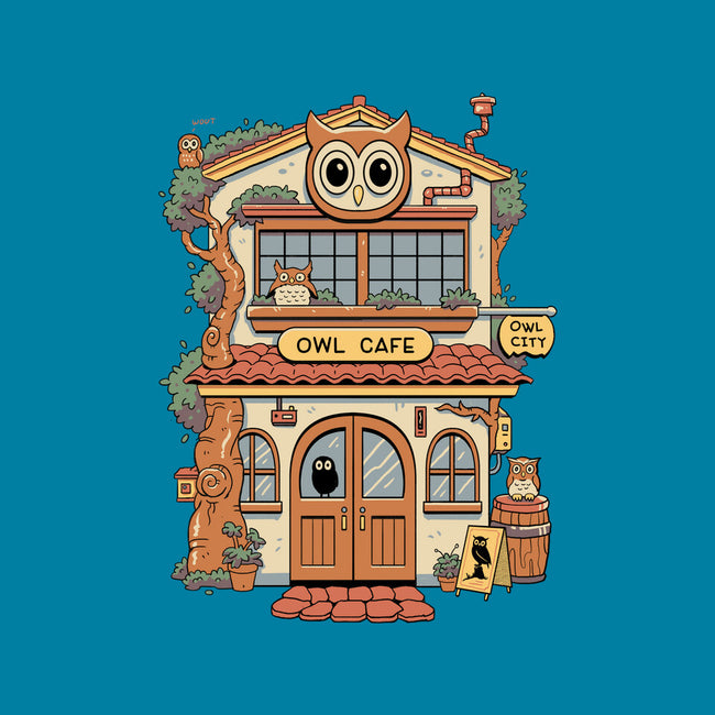 Owl Cafe-None-Drawstring-Bag-vp021