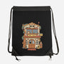 Owl Cafe-None-Drawstring-Bag-vp021