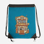 Owl Cafe-None-Drawstring-Bag-vp021