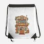 Owl Cafe-None-Drawstring-Bag-vp021