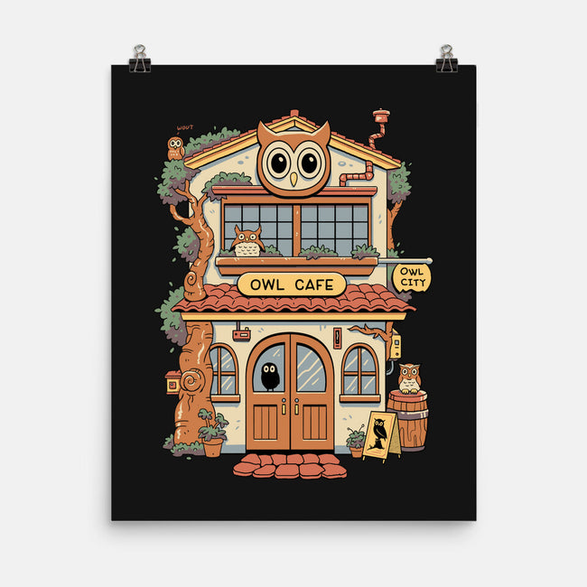 Owl Cafe-None-Matte-Poster-vp021