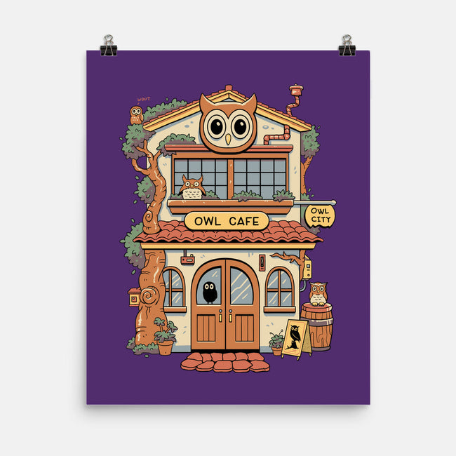 Owl Cafe-None-Matte-Poster-vp021