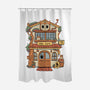 Owl Cafe-None-Polyester-Shower Curtain-vp021