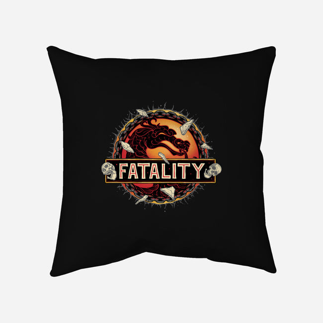 Fatality Park-None-Removable Cover w Insert-Throw Pillow-glitchygorilla