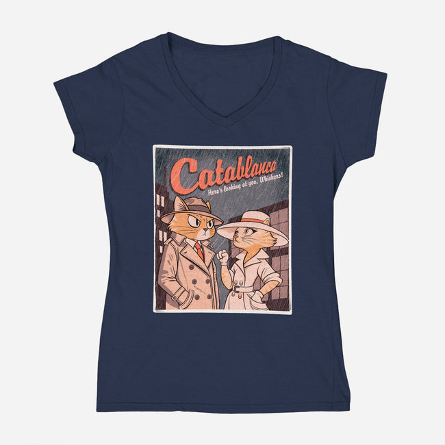 Catablanca-Womens-V-Neck-Tee-P1yu5h