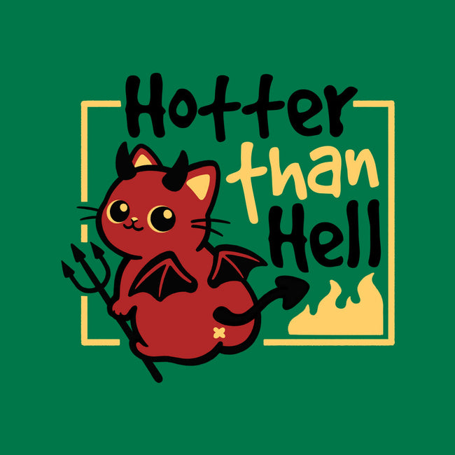 Cat Hotter Than Hell-Womens-Off Shoulder-Tee-NemiMakeit