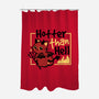 Cat Hotter Than Hell-None-Polyester-Shower Curtain-NemiMakeit