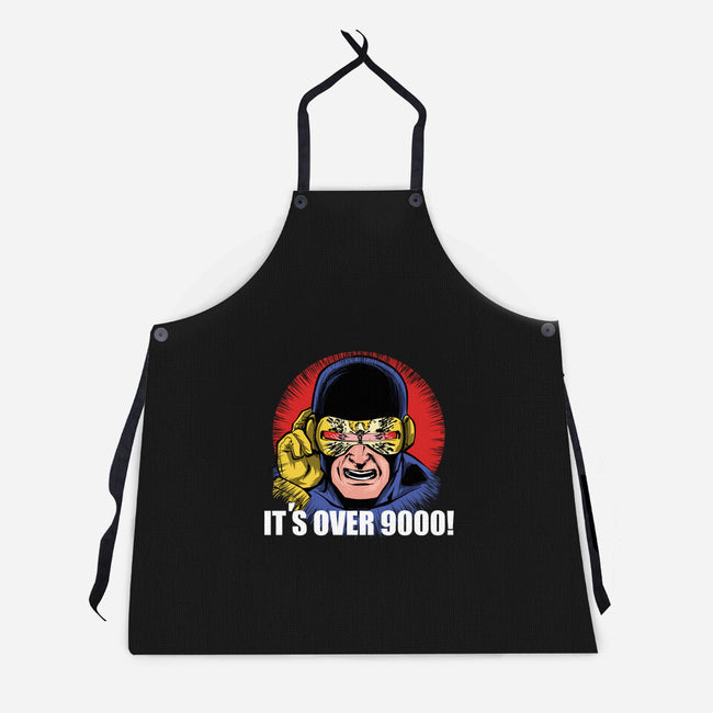 Phoenix It's Over 9000-Unisex-Kitchen-Apron-zascanauta