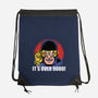 Phoenix It's Over 9000-None-Drawstring-Bag-zascanauta