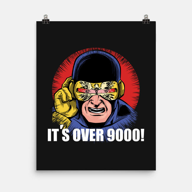 Phoenix It's Over 9000-None-Matte-Poster-zascanauta