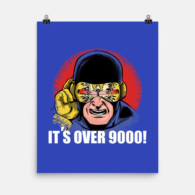 Phoenix It's Over 9000-None-Matte-Poster-zascanauta